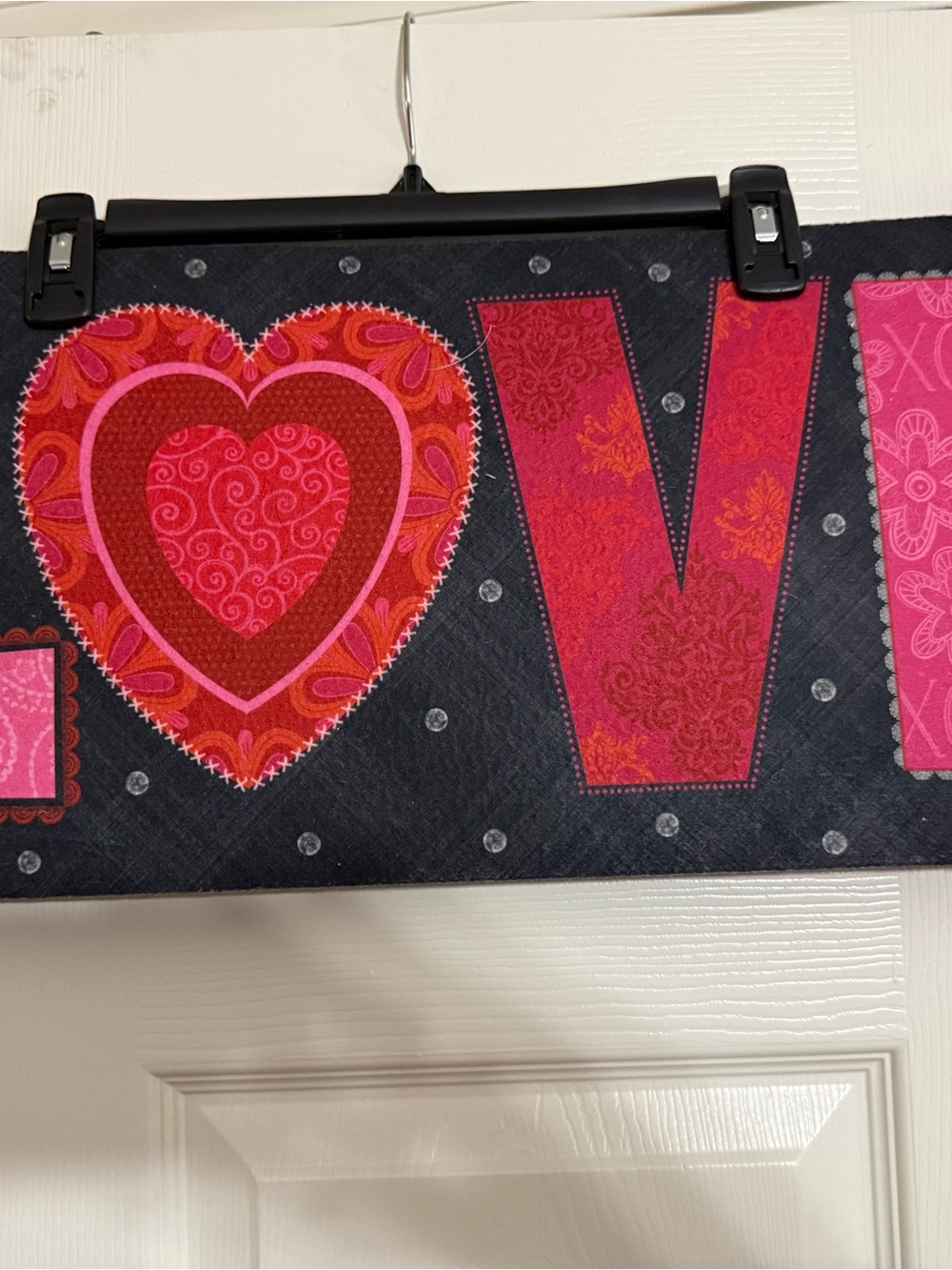 Pink & Red 'LOVE' Door Mat - Unbranded